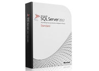Code principal de permis de logiciel du paquet SQL d'OEM de la clé DVD de Microsoft Serveur SQL de 2012 normes