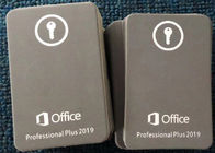 Pro professionnel de Microsoft Office plus 2019 le produit principal, carte principale du bureau 2019