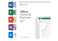 Microsoft Office caisse au détail clé de 2019 de 2019 à la maison et d'affaires à la maison et d'affaires d'original