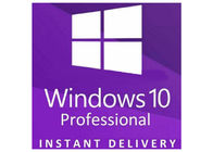 Clé au détail de la victoire 10 au détail d'autocollant de COA de boîte de Microsoft Windows 10 d'ordinateur portable pro pro