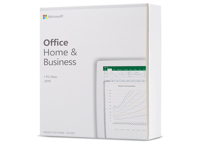 PKC vendent la boîte au détail Microsoft Office 2019 à la maison et les affaires, l'Office Home et la clé des affaires 2019